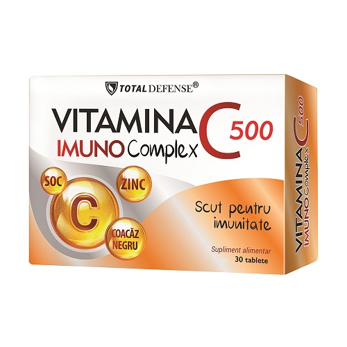 VITAMINA C IMUNOCOMPLEX 500mg X 30 TBL COSMOPHARM