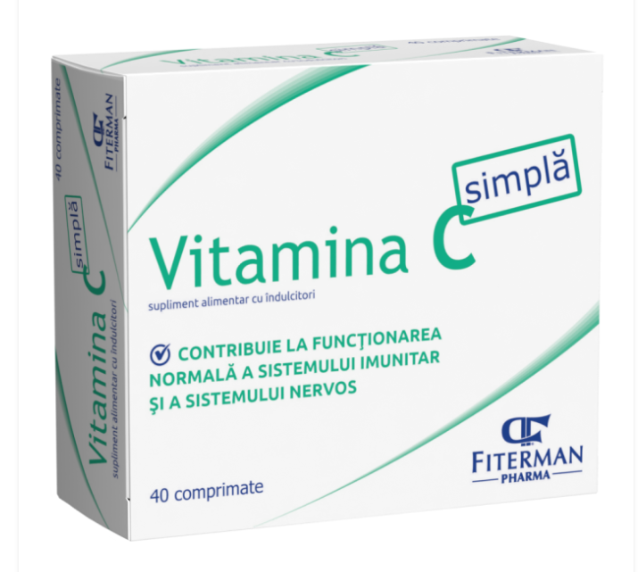 FITERMAN PHARMA Vitamina c(simpla)180mg 2blsx20cps fiterman