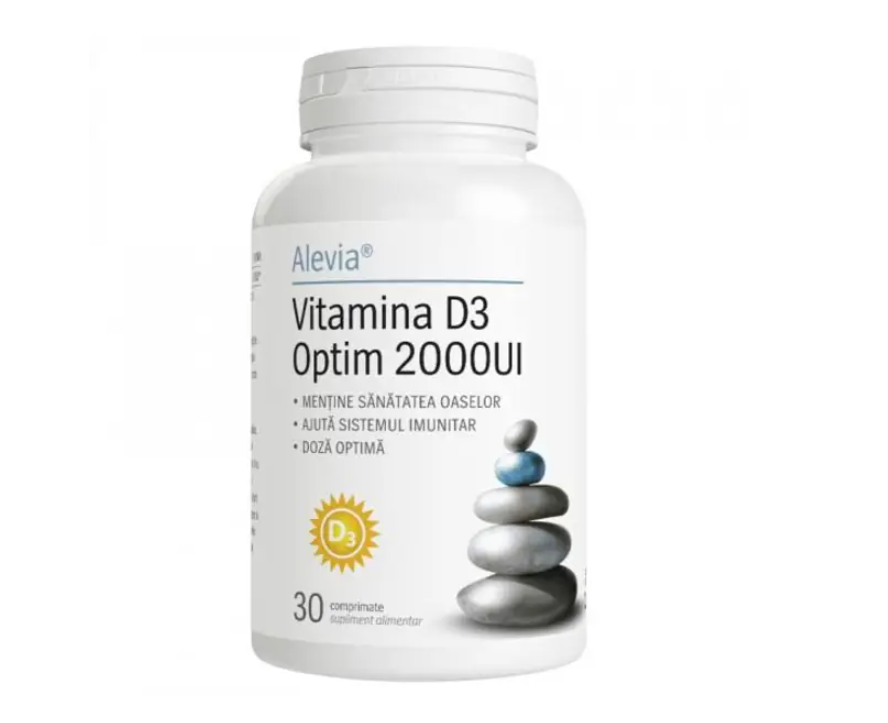 VITAMINA D3 OPTIM 2000UI X 30 CPR ALEVIA