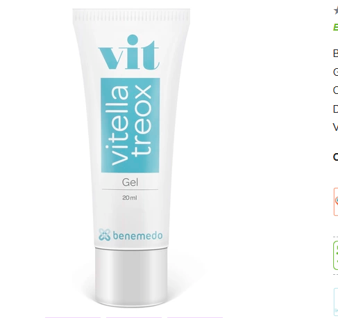 Vitella treox gel x20ml