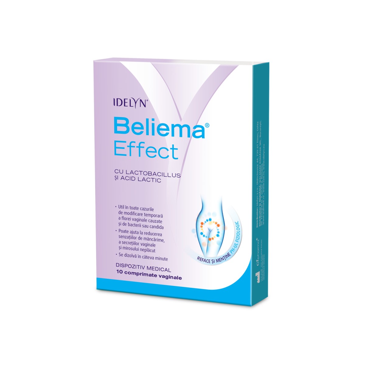 Beliema Effect Idelyn , 10 comprimate vaginale, Walmark
