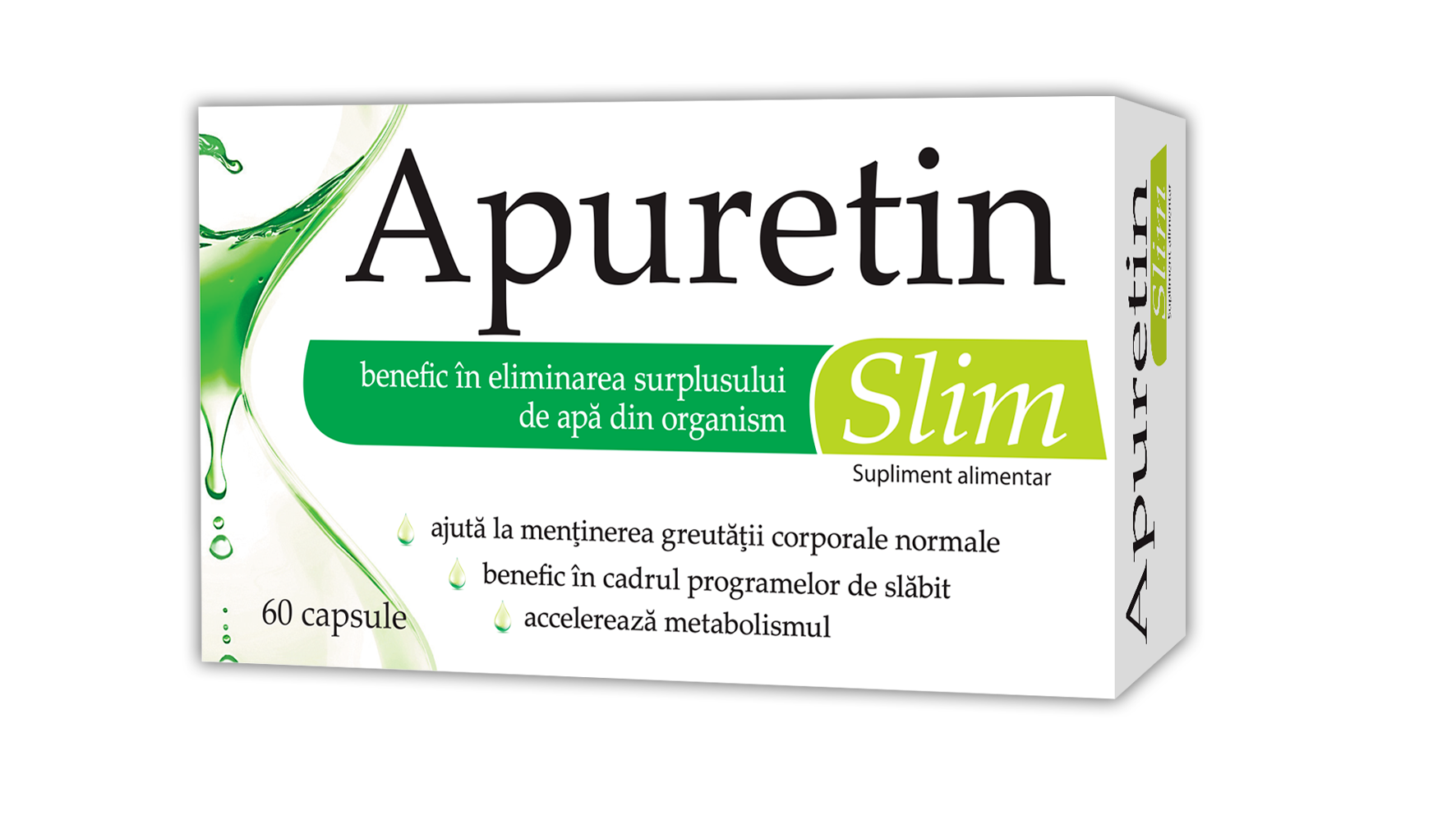 Apuretin Slim capsule de slabit si detoxifiere