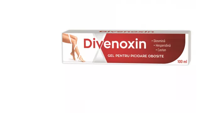 ZDROVIT Zdrovit divenoxin gel pentru picioare obosite x 100 ml