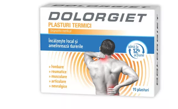 ZDROVIT Zdrovit dolorgiet plasturi termici x 10 buc