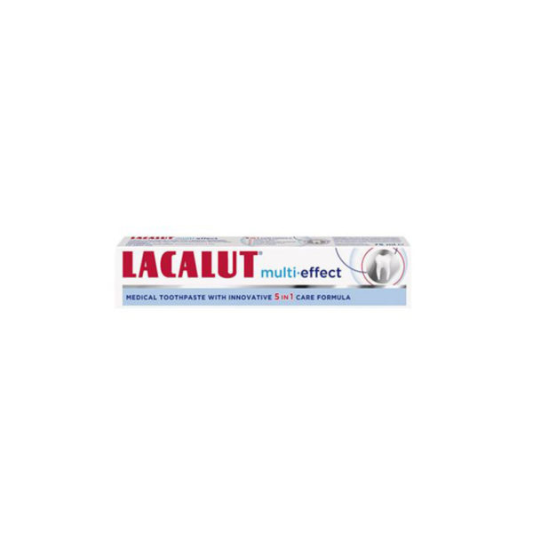 Pasta de dinti Lacalut Multi-effect, 75 ml, Zdrovit