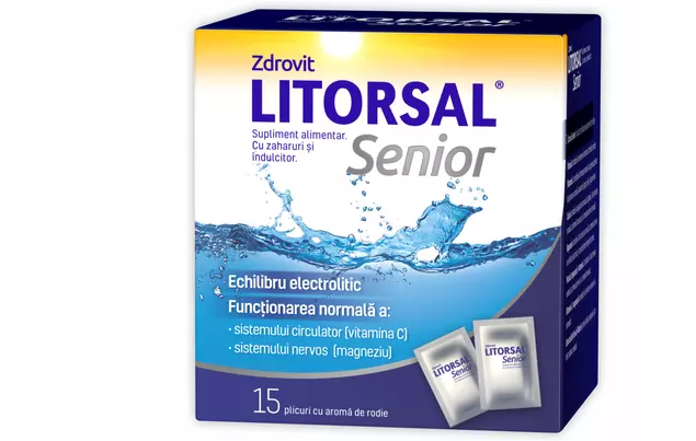ZDROVIT Zdrovit litorsal senior x 15 plicuri