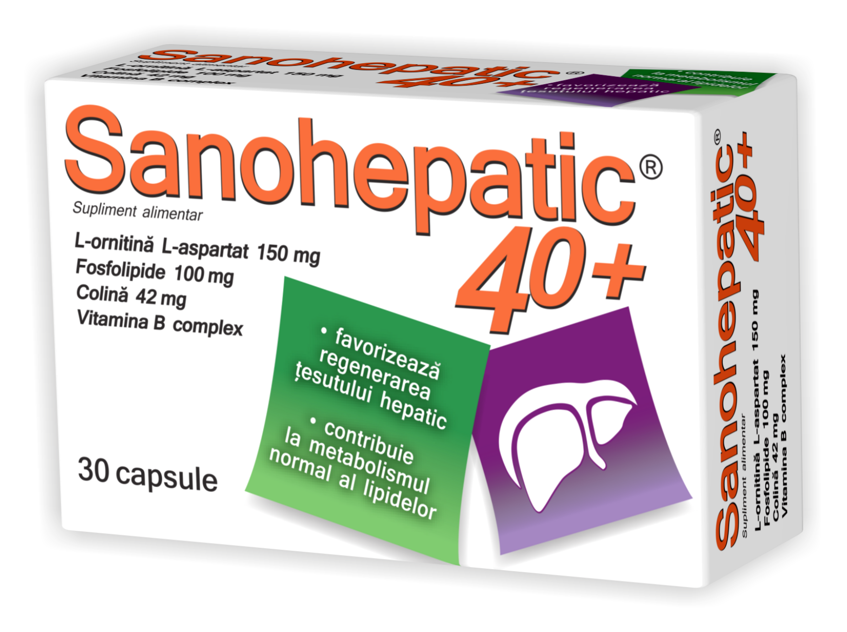 ZDROVIT Sanohepatic 40+, 30 capsule, zdrovit