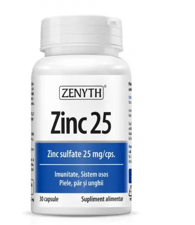 ZENYTH Zinc 25 x 30 cpr zenyth