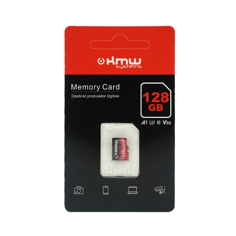 Card de memorie MicroSD 128GB KMW KM-SD-card-128GB
