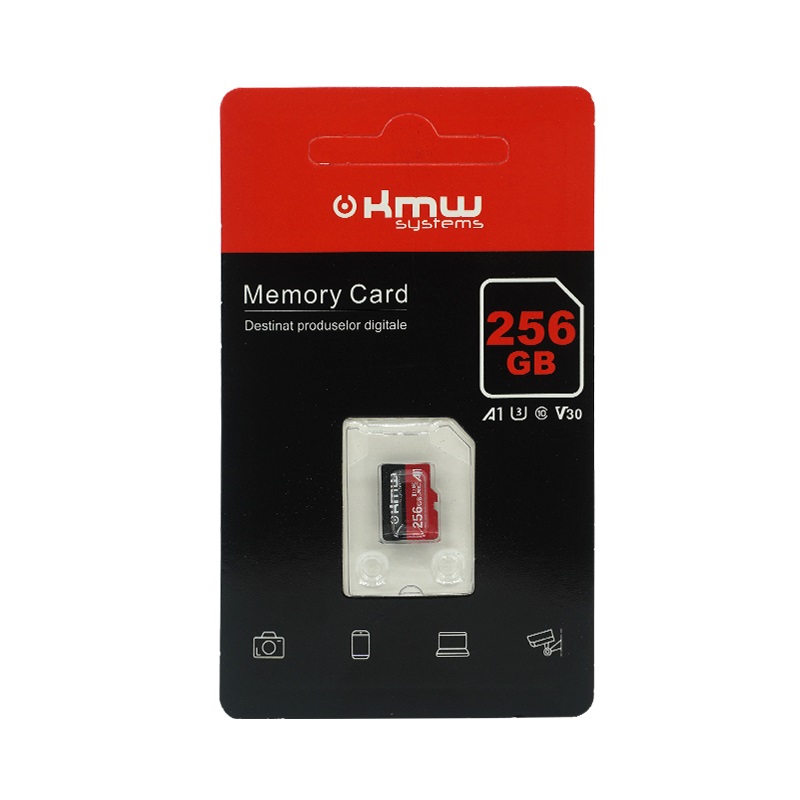 Card de memorie MicroSD 256GB KMW KM-SD-card-256GB