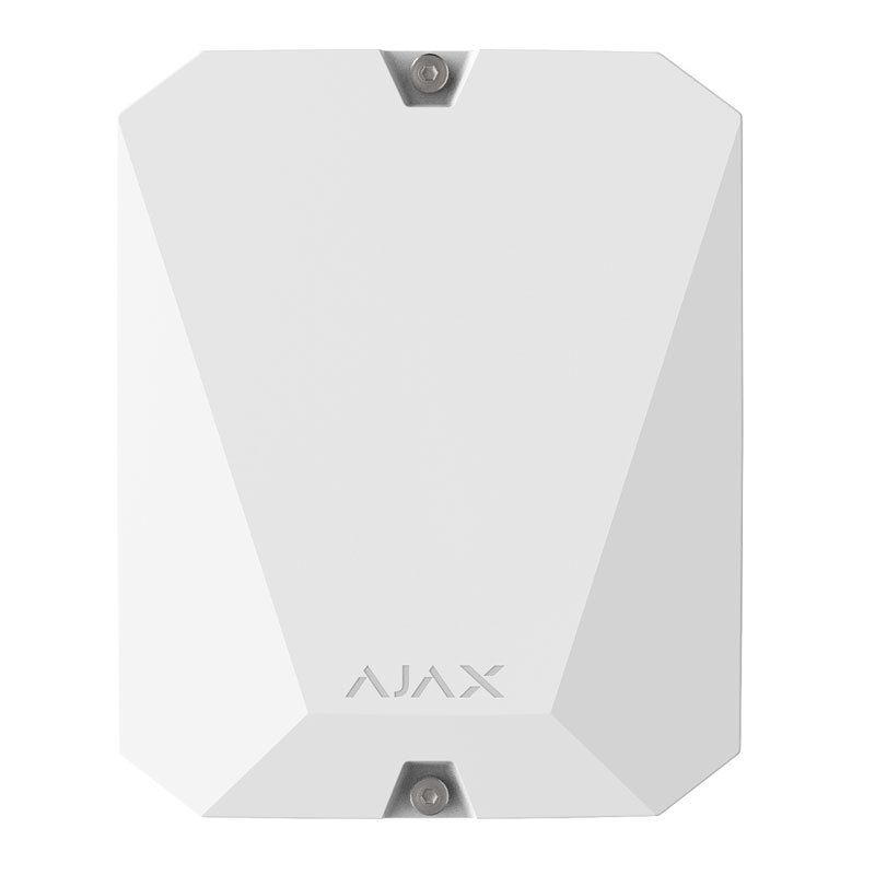 Interfață Wireless AJAX MultiTransmitter 2EOL/3EOL Albă