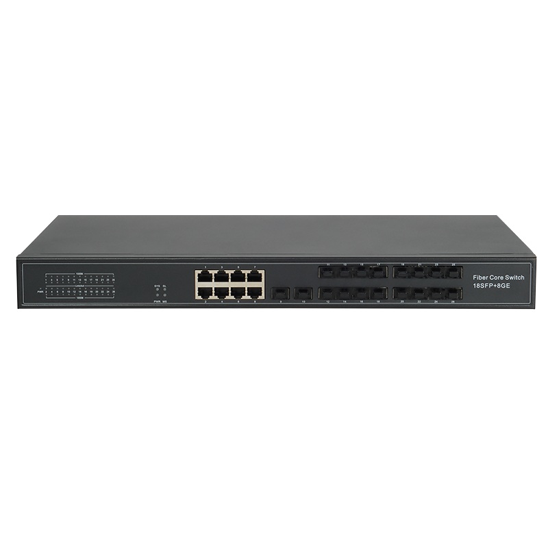 Switch FO industrial 18 + 8 porturi KMW KM-PSF1808G KM-PSF1808G