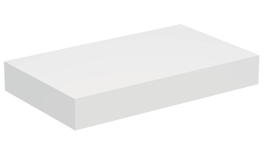 Dulapuri baza si blaturi lavoar - Blat pentru lavoar Ideal Standard Adapto 85 x 50.5 x 12 cm, alb, laguna.ro