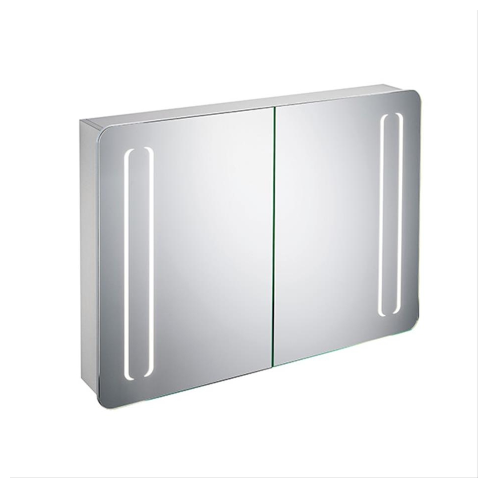 Dulapuri cu oglinda - Dulap cu oglinda Ideal Standard Mirror & Light 100 x 70 cm, cu iluminare Led, laguna.ro