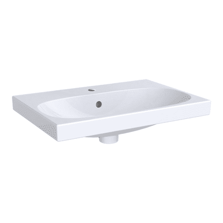 Lavoare - Lavoar compact Geberit Acanto 60x43 cm, alb, laguna.ro