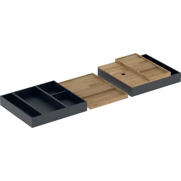 Dulapuri baza si blaturi lavoar - Organizator sertar superior Geberit One pentru mobilier de 105 cm, laguna.ro
