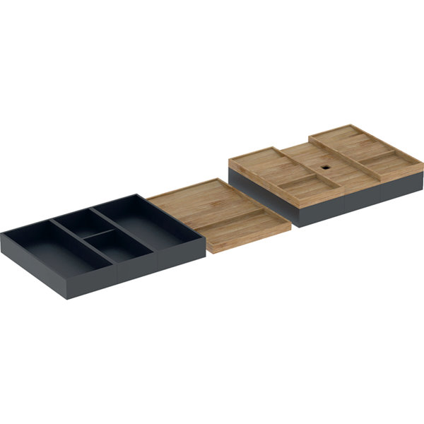 Dulapuri baza si blaturi lavoar - Organizator sertar superior Geberit One pentru mobilier de 120 cm, laguna.ro