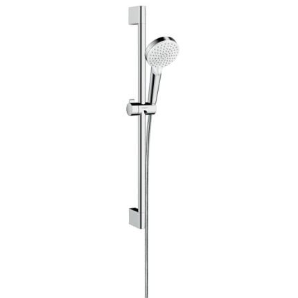 Seturi de dus - Set dus Hansgrohe Crometta New 100 Vario, 2 jeturi, bara 65 cm, alb-crom, laguna.ro