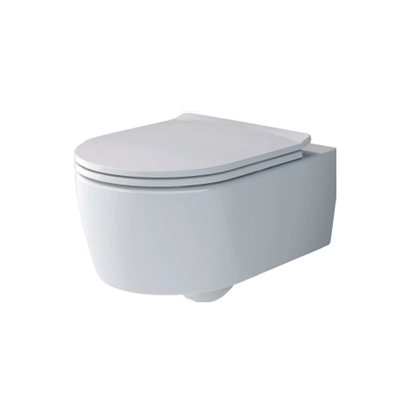 Seturi vase wc - Set vas wc suspendat Villeroy&Boch Soul 53x37 cm, Direct Flush si capac slim cu inchidere lenta, laguna.ro