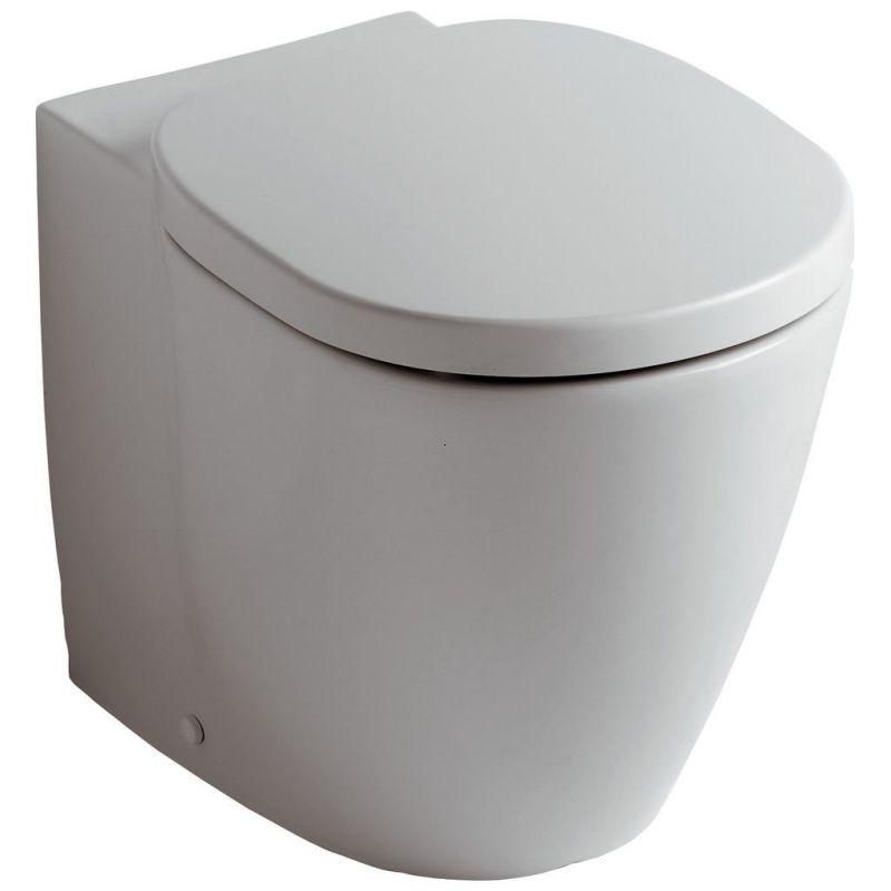 Vase wc - Vas wc pe pardoseala Ideal Standard Connect 54x36 cm, pentru rezervor ingropat, laguna.ro