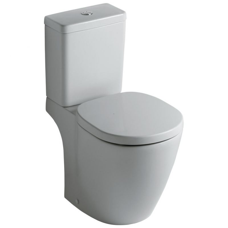 Vase wc - Vas wc pe pardoseala Ideal Standard Connect 66x36 cm, alb, laguna.ro