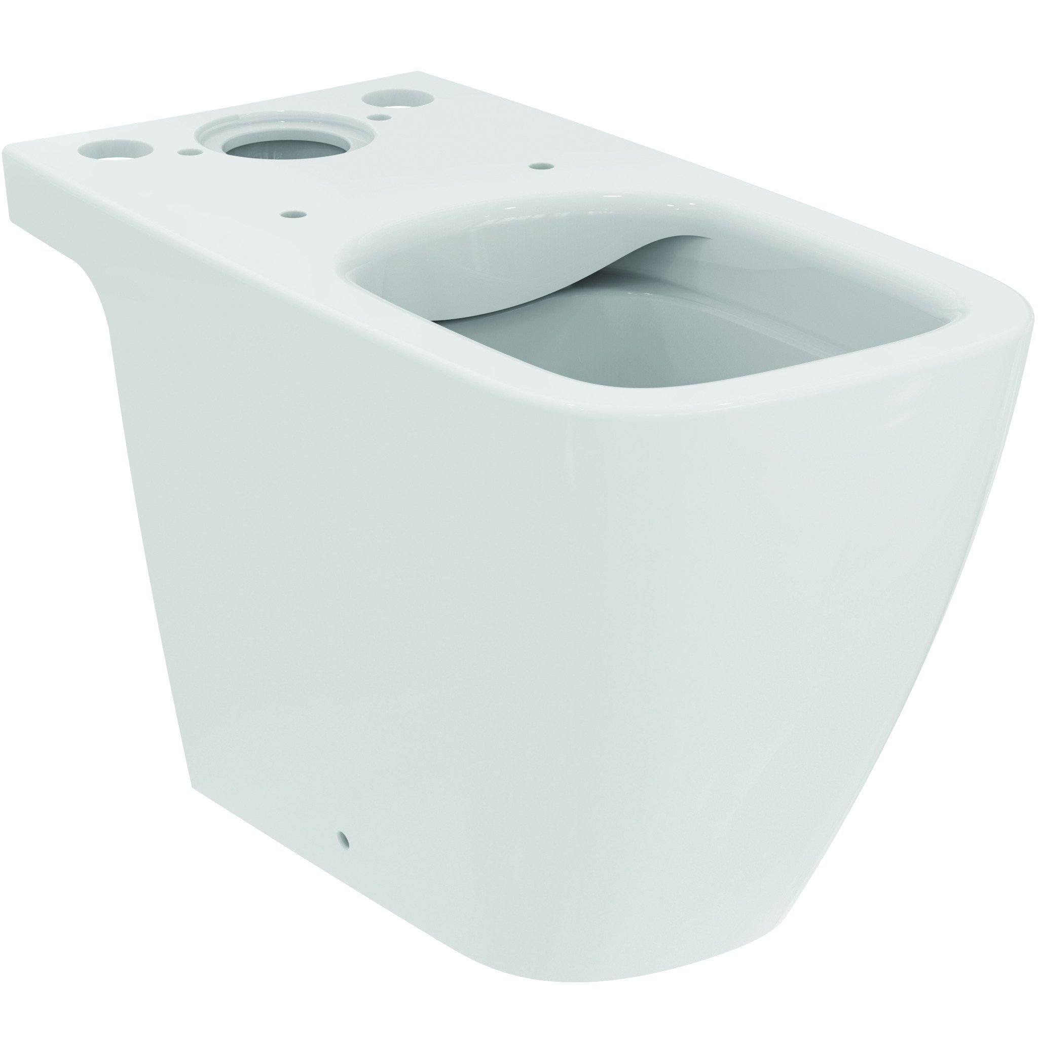 Vase wc - Vas wc pe pardoseala Ideal Standard I.Life B RimLess+ 66 x 35 cm, scurgere orizontala, alb, laguna.ro