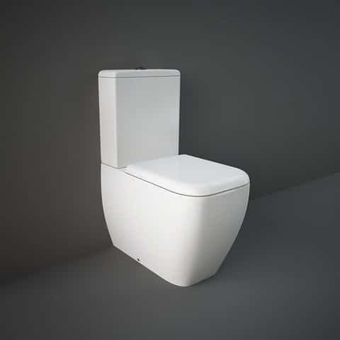 Vase wc - Vas wc pe pardoseala Rak Ceramics Metropolitan 62x34 cm, lipit de perete, alb, laguna.ro