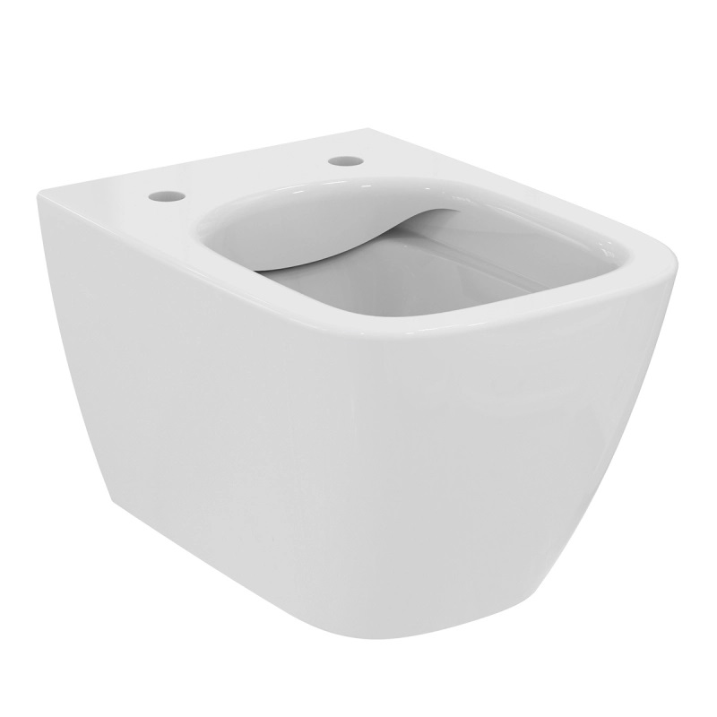 Vase wc - Vas wc suspendat Ideal Standard i.Life S Rimless+, 48x35.5 cm cu proiectie scurta si prinderi ascunse, alb, laguna.ro