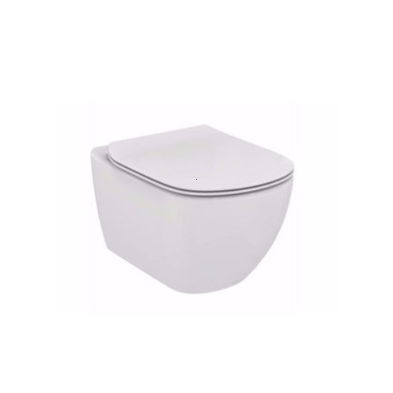 Vase wc - Vas wc suspendat Ideal Standard Tesi 54x36 cm, prinderi ascunse, alb, laguna.ro