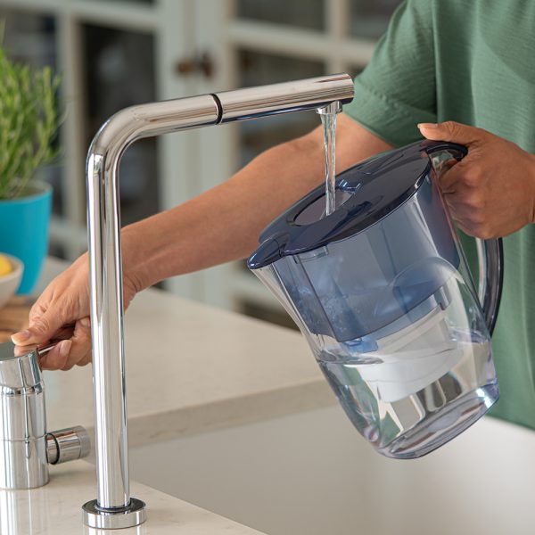 9 filtre de apa Evolve + Cana filtranta Aqua Optima Oria, 2,8 litri, Albastru, [3],laicashop.ro