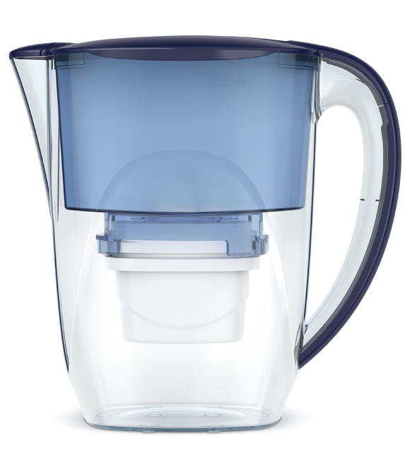 9 filtre de apa Evolve + Cana filtranta Aqua Optima Oria, 2,8 litri, Albastru, [6],laicashop.ro