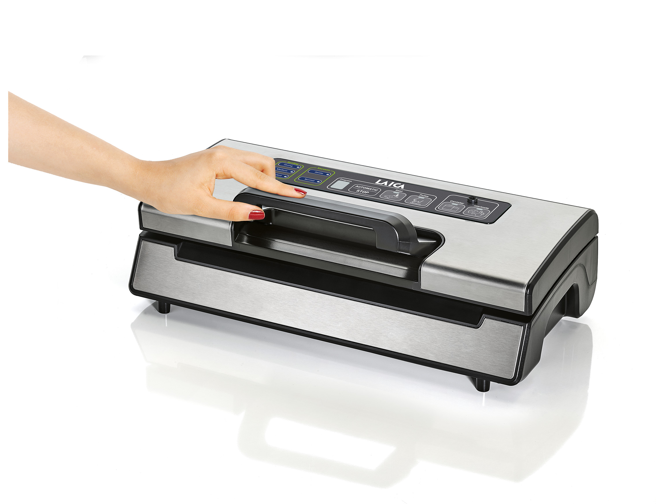 Aparat de ambalare in vid Laica VT3220, 20L/min, 130W, [4],laicashop.ro