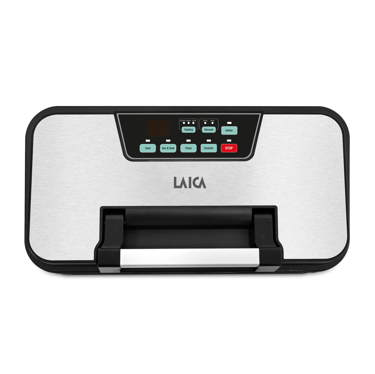 Aparat de ambalare in vid Laica VT3260, 16L/min, 125W, functie umflare, pompa dubla, pulse vacuum, sigilare dubla,, [2],laicashop.ro