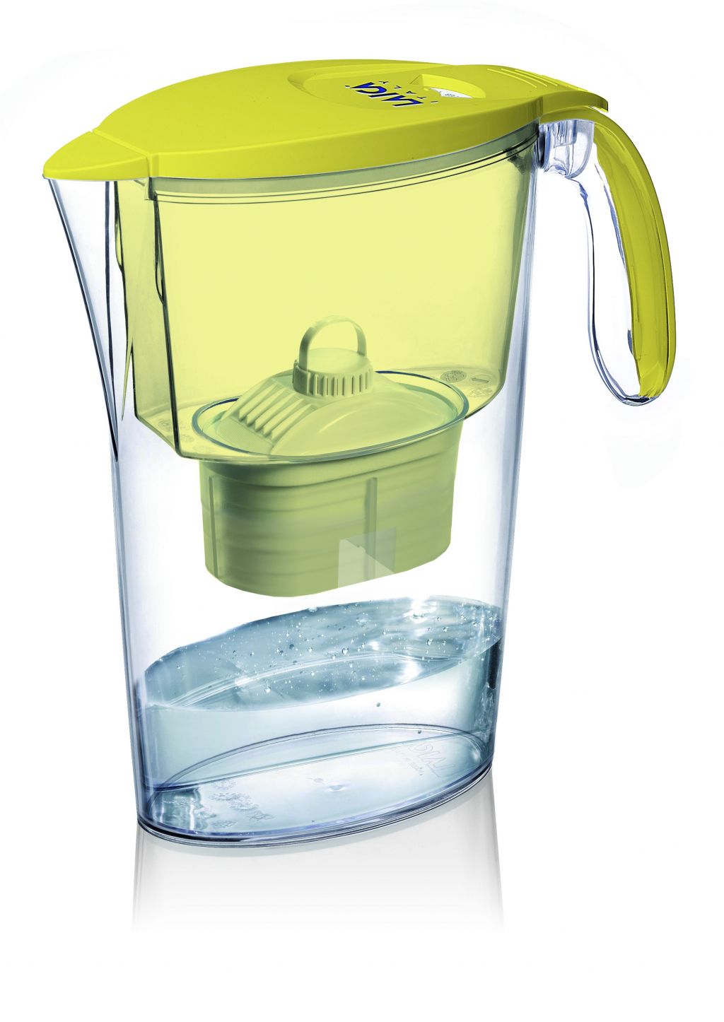 Cana filtranta de apa Laica Clear Line, 2.3 litri, Galben