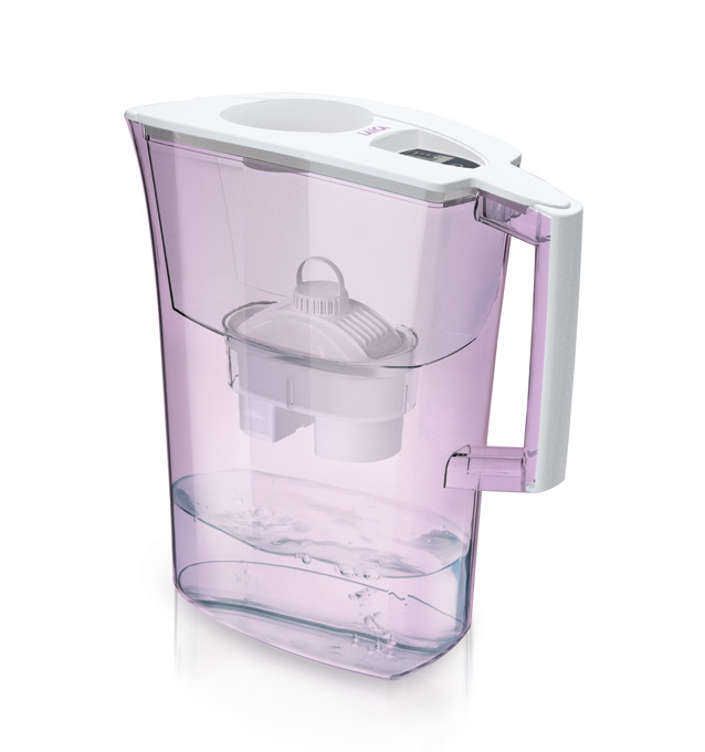 Cana filtranta de apa Laica Spring Violet, 3 litri