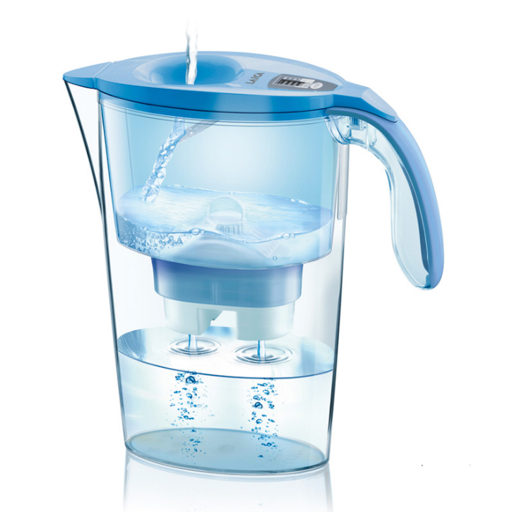 Cana filtranta de apa Laica Stream White, 2,3 litri