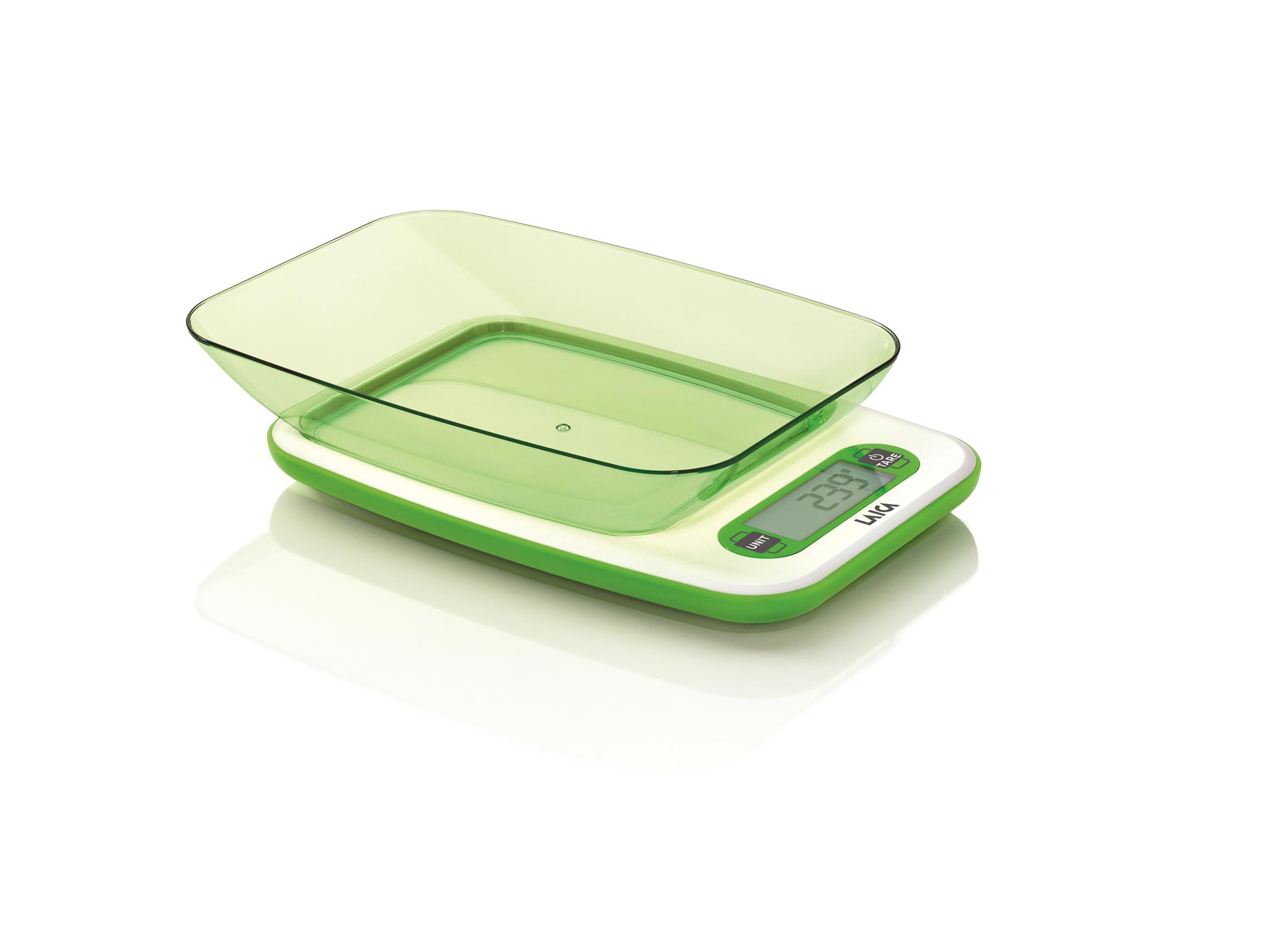 Cantar electronic de bucatarie cu bol Laica KS1070 - 5 kg Verde, [4],laicashop.ro