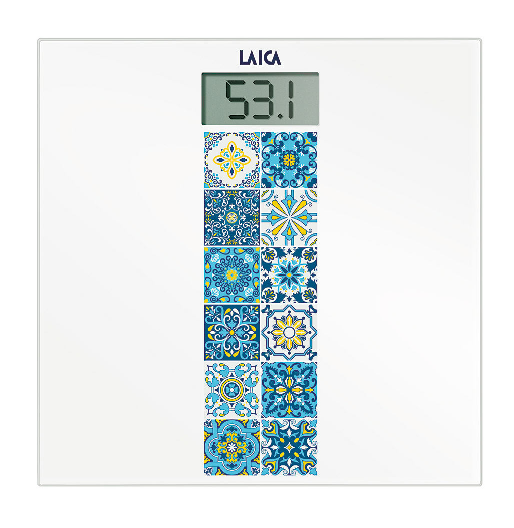 Cantar electronic Laica PS1082, 180 kg, albastru