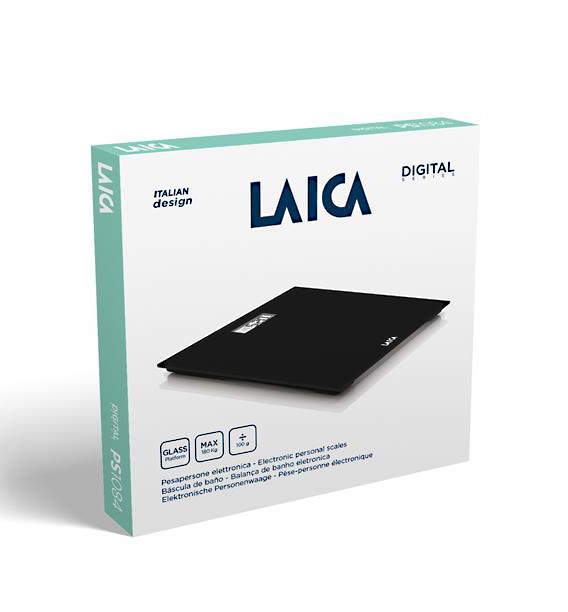 Cantar electronic Laica PS1084, 180 kg, negru, [2],laicashop.ro
