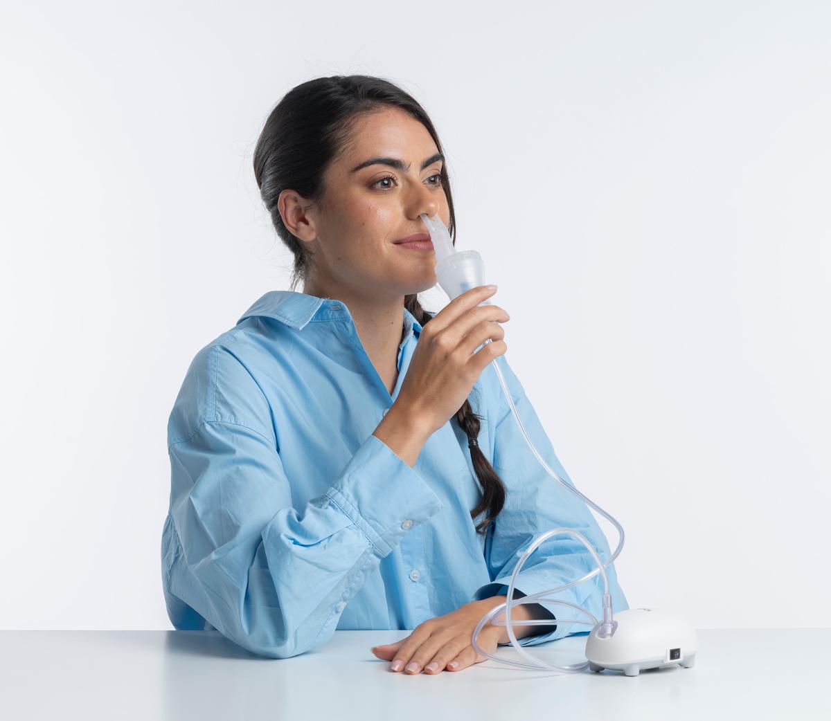 NOU: Aparat de aerosoli compact Laica NE3004, cu piston, copii si adulti, [11],laicashop.ro