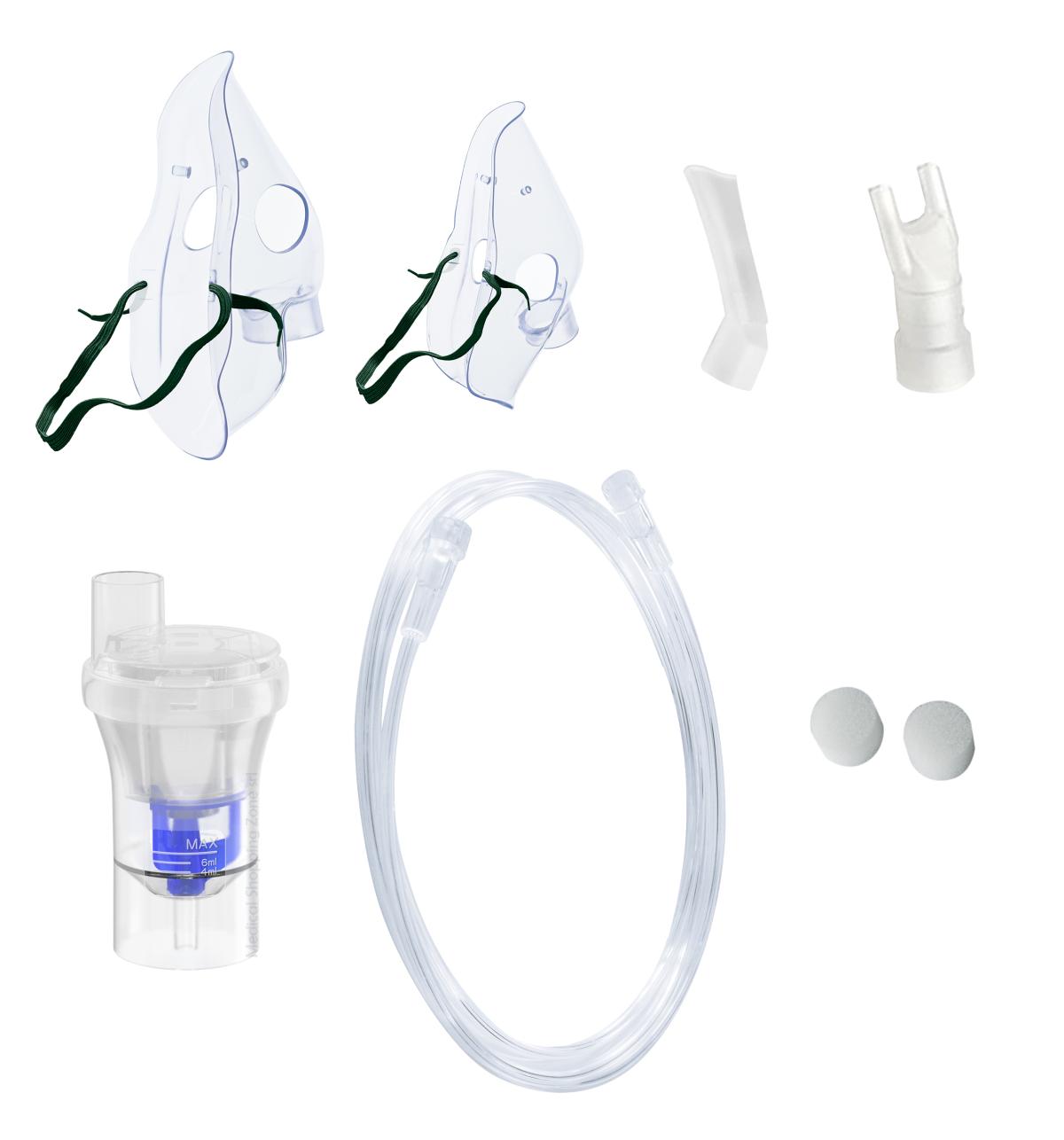 NOU: Aparat de aerosoli Laica NE2015, compartiment accesorii, cu piston, copii si adulti, [3],laicashop.ro