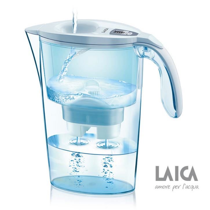 Cana filtranta de apa Laica Stream, 2.3L, + 6 cartuse filtrante, [4],laicashop.ro