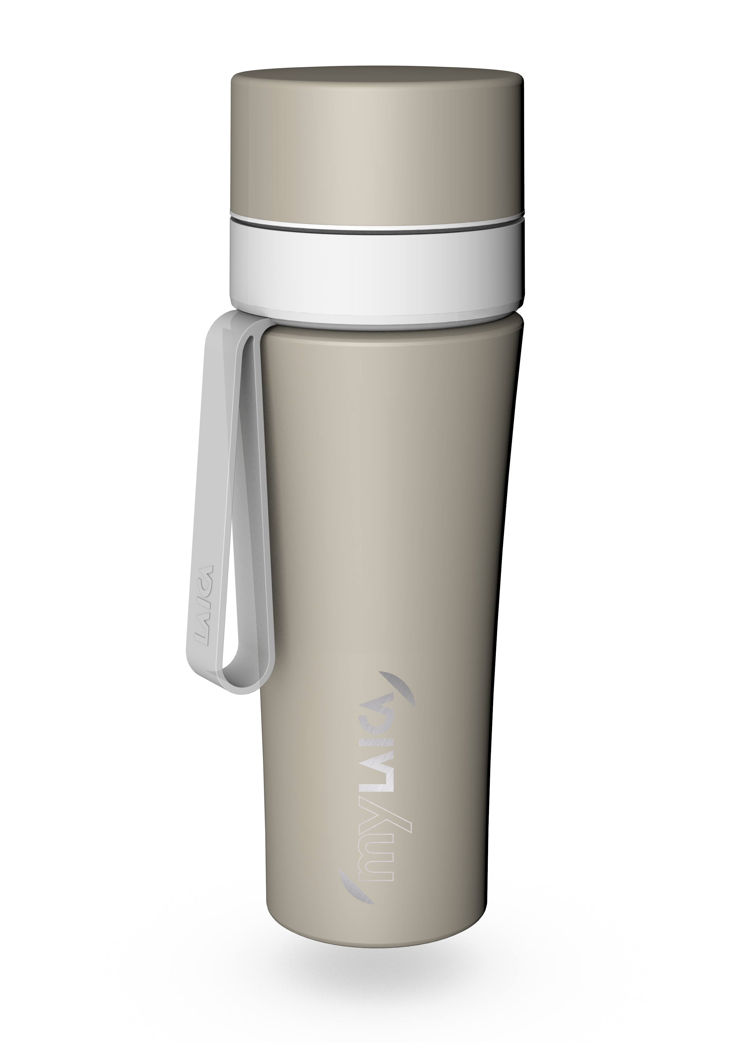 NOU: Sticlă filtrantă Sport myLaica, Inox, 0,55 litri, portabilă, Laica