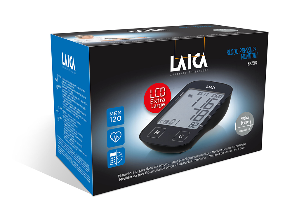Tensiometru automat de brat, manseta 22-30 cm, Laica BM2604, [3],laicashop.ro