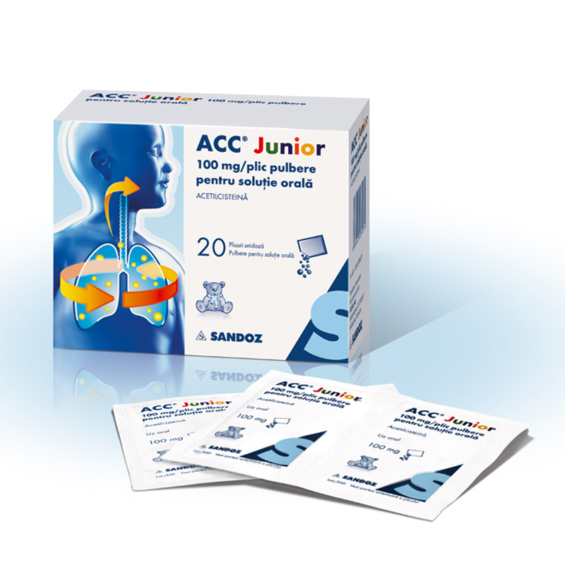 ACC JUNIOR 100 mg x 20