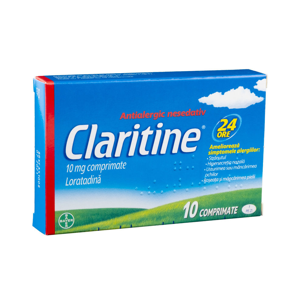 CLARITINE 10 mg x 10