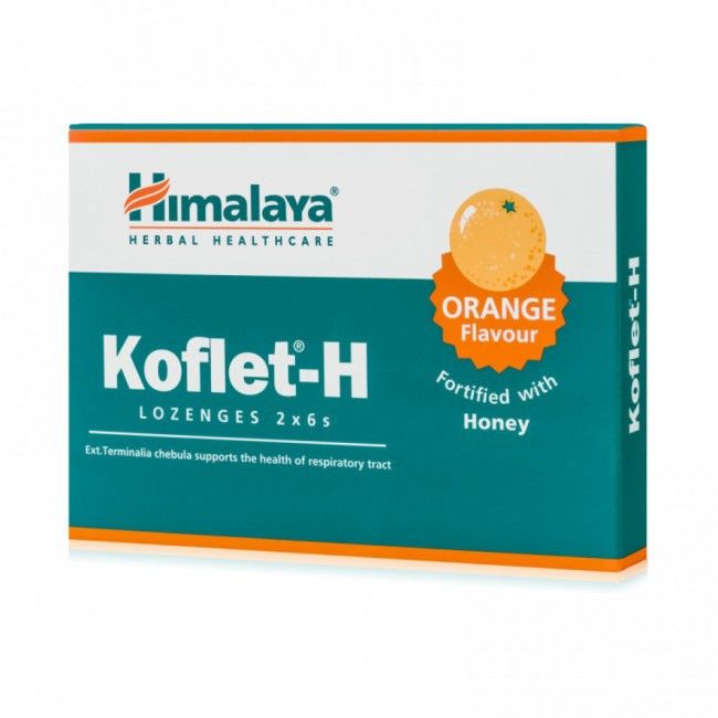 HIMALAYA-KOFLET H PORTOCALE X 12 CP