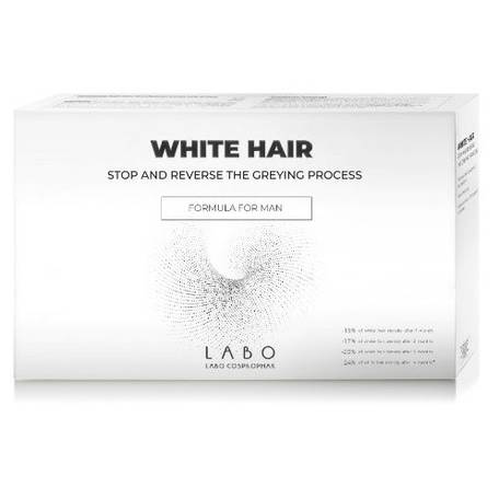 LABO WHITE HAIR TRATAMENT MAN X 20 FIOLE