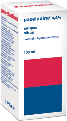 PAXELADINE 2 mg/ml X 1 SIROP IPSEN CONSUMER HEALT