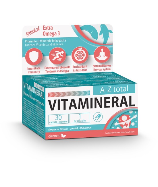 TYPE NATURE VITAMINERAL A-Z TOTAL X 30 CPS